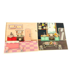 Альбом на липучках Lipoland Toka Boka Wednesday 21x21 см 8 стор (LP1264SQ) Якимівка