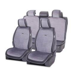 Накидки-чохли на сидіння для CITROEN C2 2003-2009 AUAU Polosso Сірий (42789683) Іршава