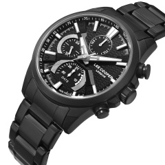 Наручний годинник чоловічий Lee Cooper Brighton Чорний (3446) Черкассы