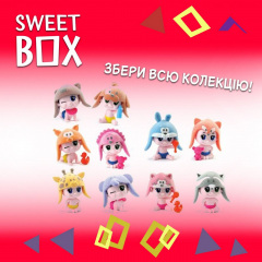 Іграшка та жувальний мармелад SWEET BOX Конфітрейд Пупси Пупс Косів
