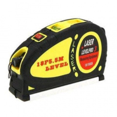 Лазерний рівень Laser Level Pro 3 LV-05 з рулеткою 5,5 м (9636) Коломыя