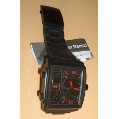 Наручний годинник Durable Skmei 1274 Чорний Ізюм