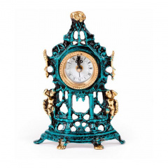 Годинник бронзовий настільний Virtus Chapel Mini 21,5 x 14,5 x 6см (5321vi) Петрове