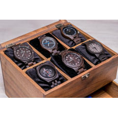 Бокс для зберігання наручних годинників ecoWalnut 14.9х20.8х18 см Львів