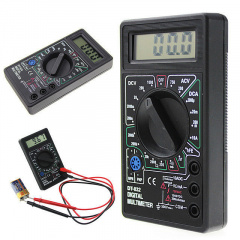 Цифровий тестер мультиметр Digital DT-832 Чорний Сумы