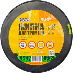 Лісочка для тримера MASTERTOOL 2.70 мм 138 м 1 кг "квадрат" 19-2427 Київ