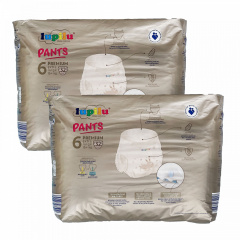 Дитячі підгузники - трусики Lupilu Pantsy Premium Jumbo Bag 6 Extra Large 15+ кг 64 шт Куйбышево