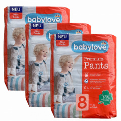 Підгузки-трусики Babylove Premium 8 19+ кг 48 шт Запоріжжя