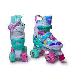 Розсувні ролики квади Scale Sports 30-33 Rainbow Tiffany (754992869) Бородянка