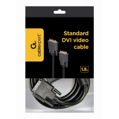 Кабель Cablexpert CC-DVI-BK-6 DVI-D-DVI-D 1.8м чорний Фастов