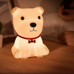 Дитячий нічник Dream Lites Puppy 7 кольорів світіння Білий SPR 148 Балаклея