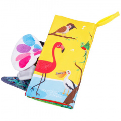 М'яка книга-шуршалка Kids Melody 6626 Птахи Бородянка