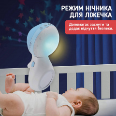 Дитячий мобіль для немовлят на ліжечко з проектором A1 Рожевий Гуляйполе