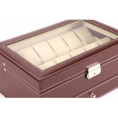 Шкатулка для зберігання годинників Craft 12WJ.PU.BR Коричневий Киев