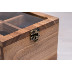 Органайзер для зберігання наручних годинників ecoWalnut 14.9х18х14.1 см Чернігів