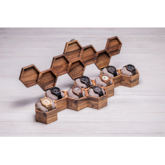Скринька органайзер на 8 комірок ecoWalnut 7.3х59.7х18.8 см Київ