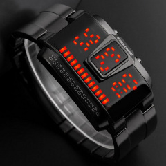 Годинник наручний Skmei 1179 Black 1179BK (17082-hbr) Лозовая