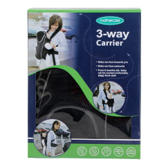 Ерго рюкзак-кенгуру Mothercare 3-way Carrier Чорний (889952893) Буча