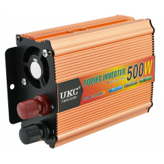 Перетворювач напруги інвертор UKC SSK 500W 12V-220V Gold (np2_00164) Винница