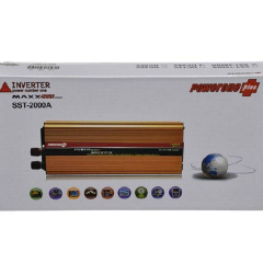 Портативний автомобільний інвертор перетворювач 12V-220V XPRO STRUM12 AR 2000W Днепр