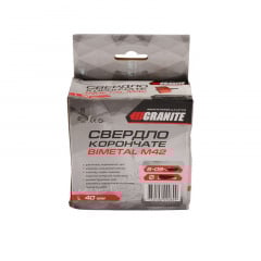 Свердло корончате GRANITE біметалічний HSS M42 102 мм 6-09-102 Краматорськ