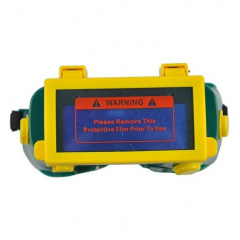 Захисні окуляри RIAS Welding Mask для зварювання та різання металу Yellow-Green (3_01576) Ужгород