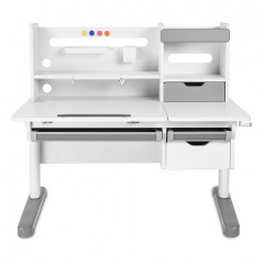 Регульована парта для дитини FunDesk Sentire 1200 x 650 x 540 -760 мм Grey Чугуїв