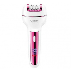 Жіночий епілятор з насадками VGR V-732 3в1 Рожевий (1985500939) Боярка