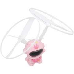 Іграшка літаючий Космонавт RIAS GSX Spaceman з LED підсвічуванням Pink (3_04752) Королево