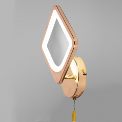 Світильник світлодіодний настінний LED бра Sunlight 5631/1W Gold Покровськ