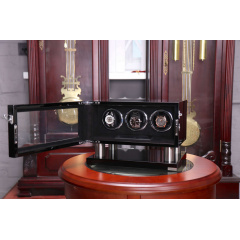 Шкатулка Salvadore для підзаводу 3 годинників 8003/BF/DF 235х330х230 мм Чорний Охтирка