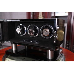 Шкатулка Salvadore для підзаводу 3 годинників 8003/BF/DF 235х330х230 мм Чорний Охтирка