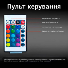 Світлодіодна стрічка для авто Inspire LED-72 Led bead Чорний Київ