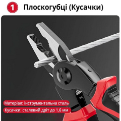Набір швидкозмінних інструментів 5 в 1 OPT-TOP (2079391082) Ірпінь