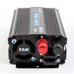 Перетворювач струму автомобільний UKC SSk1000W USB DC/AC Чорний CPK 1973 Сумы