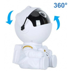 Нічник-проектор зоряного неба No Brand Астронавт 8 режимів свічення (2060300425) Василівка