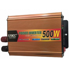 Перетворювач автомобільного струму UKC 500W AC/DC 12-220 V інвертор напруги (1756375722) Гуляйполе