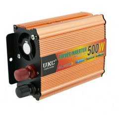 Перетворювач автомобільного струму UKC 500W AC/DC 12-220 V інвертор напруги (1756375722) Гуляйполе