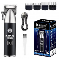 Машинка для стрижки та триммер для бороди Kemei Km-253 3 Вт (2112434074) Київ