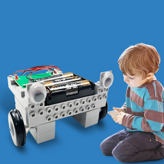 STEM-конструктор Lesko TXMR-004 робомобіль 18 деталей Косов