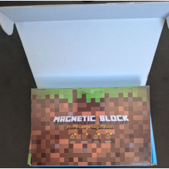 Дитячий магнітний конструктор No Brand Magnetic Block Майнкрафт 84 деталей Різнокольоровий (2104618518) Жмеринка