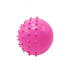 М'яч гумовий із шипами "Монстри" Bambi RB20305 9" 60 грам Рожевий Королево