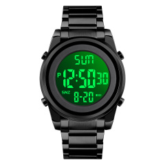 Годинник наручний Skmei 1611 Black 1611BK (15976) Каменка-Днепровская