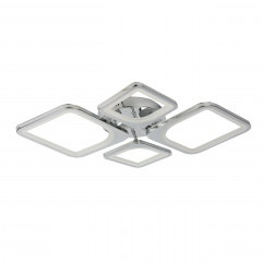 Стельова LED люстра Sunlight 5631/2+2 хром Косов