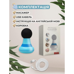 Ручний міні-масажер Monty Mini Electric Handheld Wand Massager MSG-016 Михайлівка
