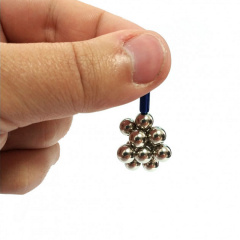 Магнітний конструктор для дітей Neocube Buckyballs amp; Buckybars головоломка-антистрес у боксі 63 деталі Кольоровий Київ