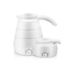 Універсальний електричний складний чайник BSM Elecreic Kettle 0.6 л Білий Кам'янське