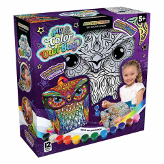 Набір креативного творчості "My Color Owl-Bag" Danko Toys укр COWL-01-01U Володарськ-Волинський