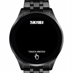 Чоловічий наручний світлодіодний годинник Skmei 1579 light Чорний Веселе