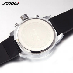 Чоловічий наручний годинник Sinobi S9716G 11S9716G03 Сріблястий Энергодар